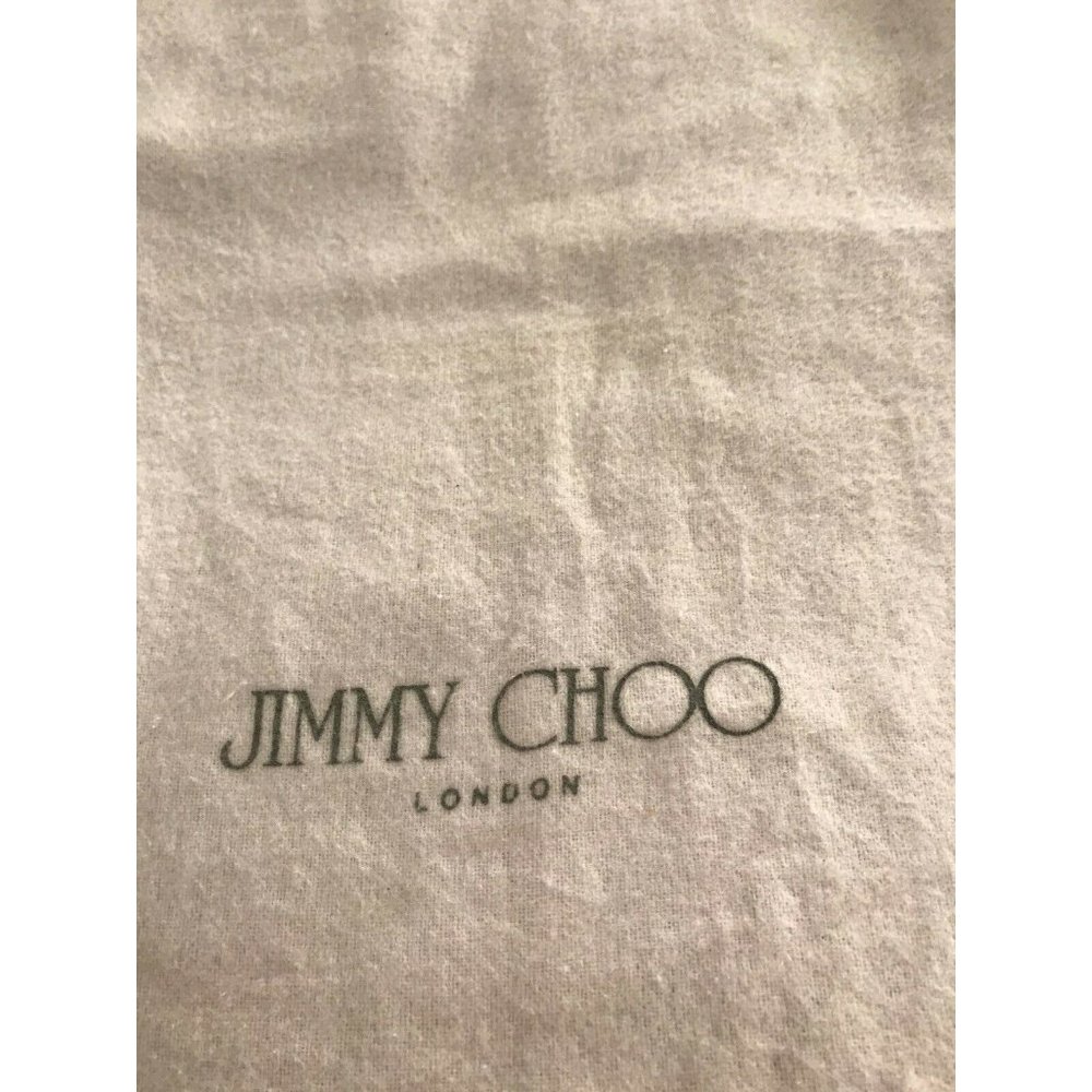 Jimmy Choo Storage Drawstring Dust Bag Lilac 13" … - image 5